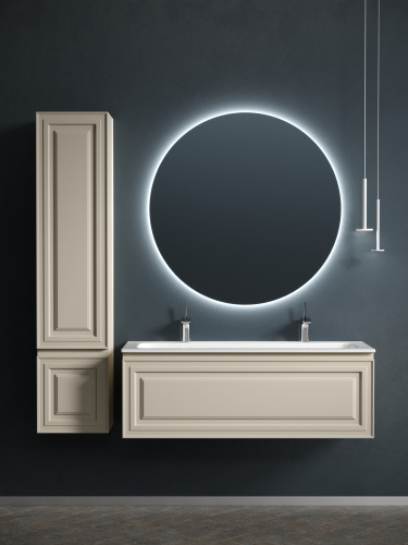 Тумба под раковину Sancos Very VR120CE 120х45х41 подвесная цвет бежевый - фото 4